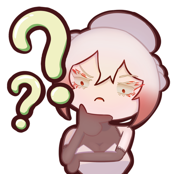 Confused emote for Cyano Nightingale