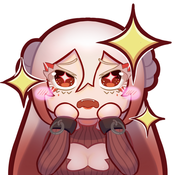 Sparkle emote for Cyano Nightingale