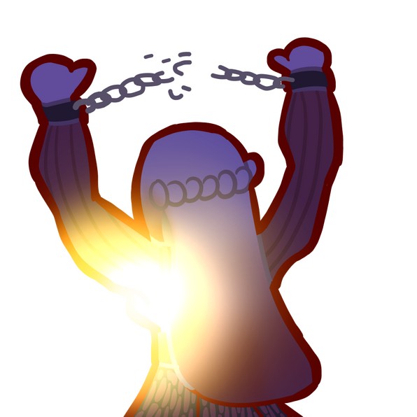 Breaking free emote for Cyano Nightingale