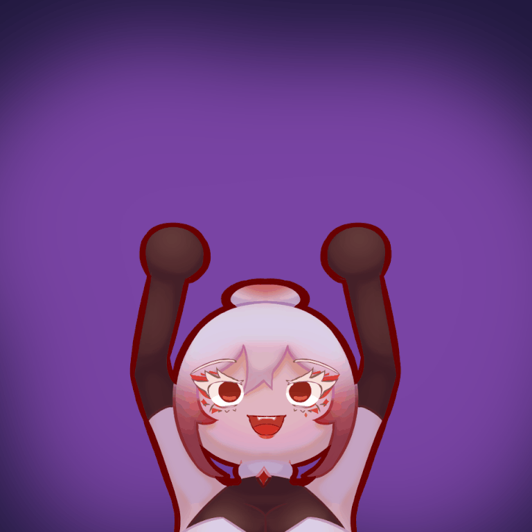 Salvation emote for Cyano Nightingale