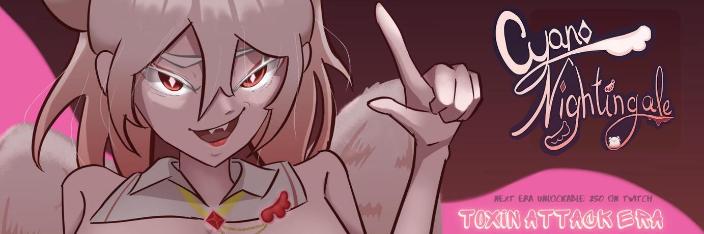 Toxin Attack Cyano Nightingale (w/custom&provided artwork)