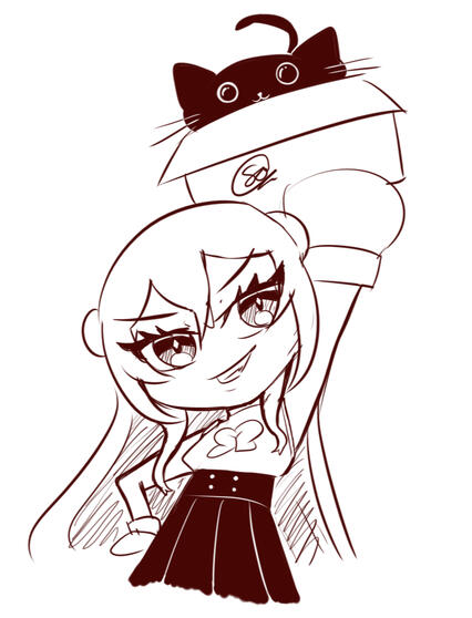 Sketch for Cyano Nightingale