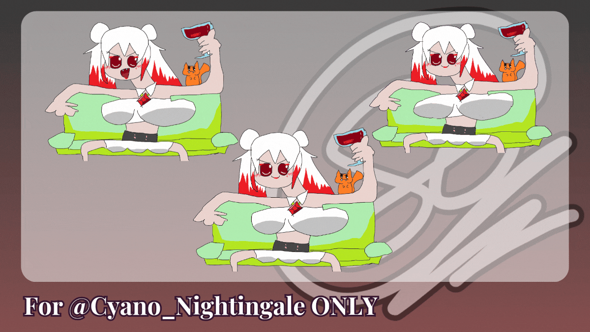 MSPaint Reactive PNGs for Cyano Nightingale