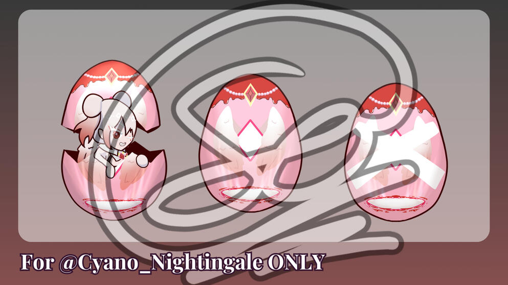 Egg reactive for Cyano Nightingale